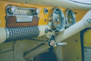 car steering wheel ignition