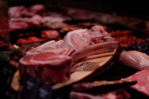 pork chops butcher counter grocery