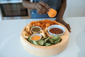Bowl of tortilla chips, illustrating the Simply Tostitos and Siete avocado oil lawsuit against PepsiCo